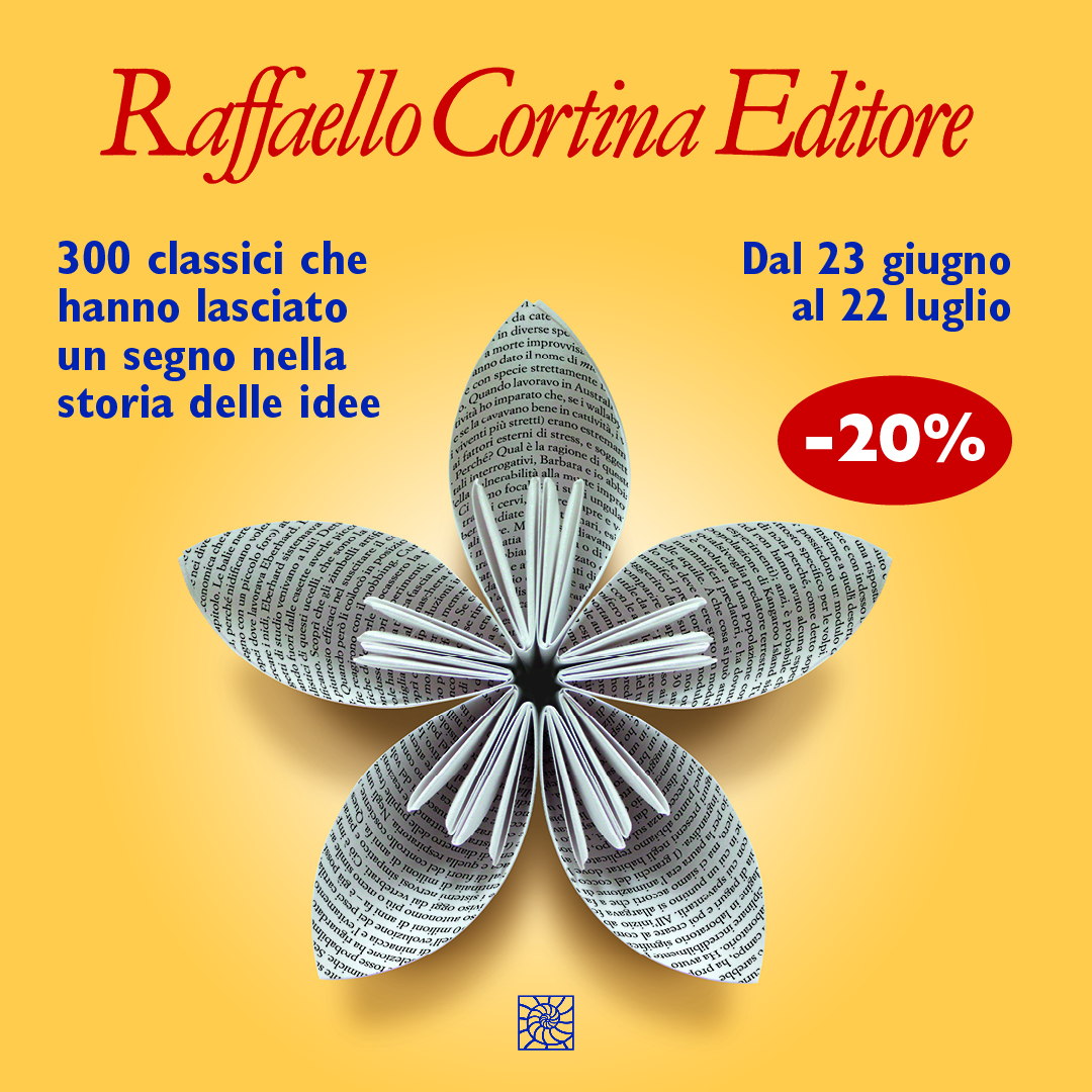 Raffaello Cortina Editore promozione 2022