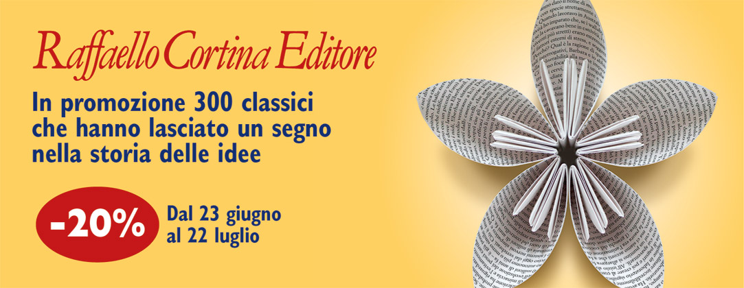 Promozione -20% su Raffaello Cortina Editore